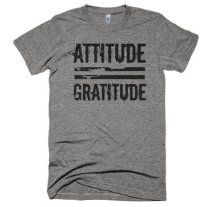 attitude equals gratitude t-shirt - Shirtoopia