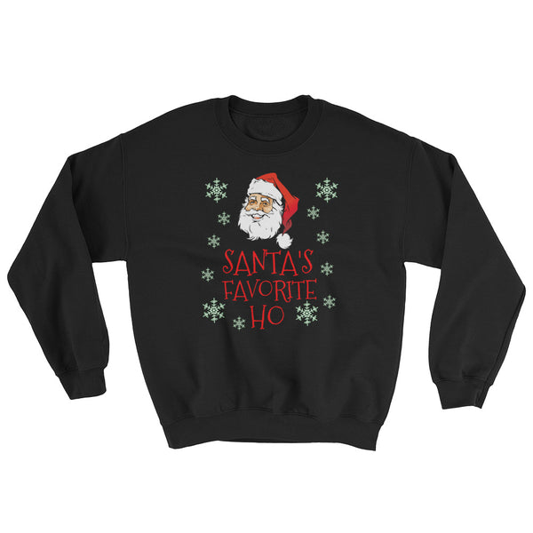 santa's favorite ho sweater