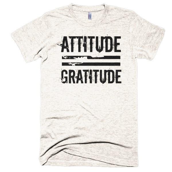attitude equals gratitude t-shirt - Shirtoopia