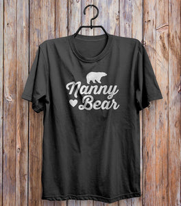 Nanny Bear T-shirt Black 