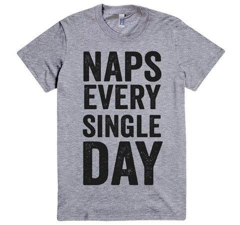 naps every single day vintage t-shirt - Shirtoopia