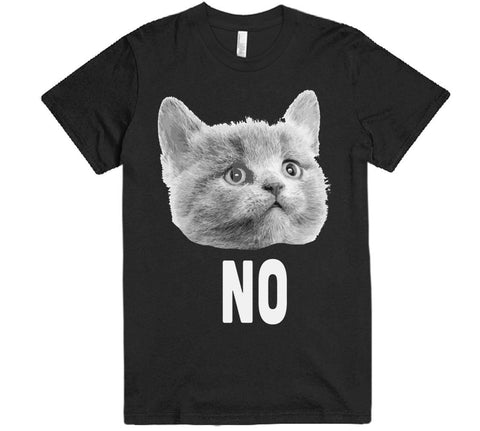 no cat face t-shirt - Shirtoopia
