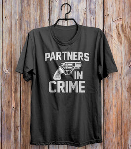 Partners In Crime T-shirt Black 
