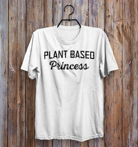 plant based princess vegan t-shirt - Shirtoopia
