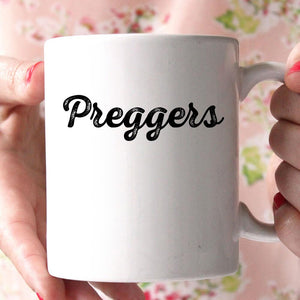 preggers coffee mug - Shirtoopia