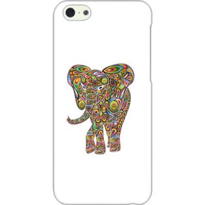 Psychedelic Elephant iPhone 5 Cover - Shirtoopia
