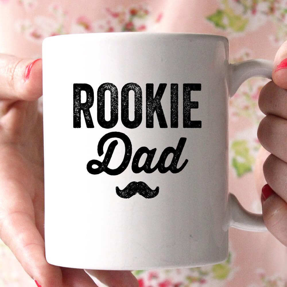 rookie dad coffee mug - Shirtoopia