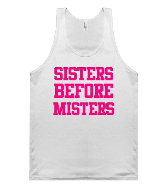 sisters before misters tank top shirt - Shirtoopia