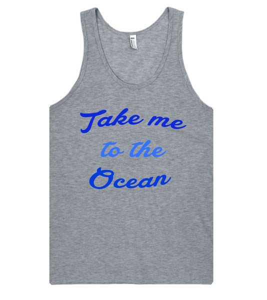 take me to the ocean tank top shirt - Shirtoopia