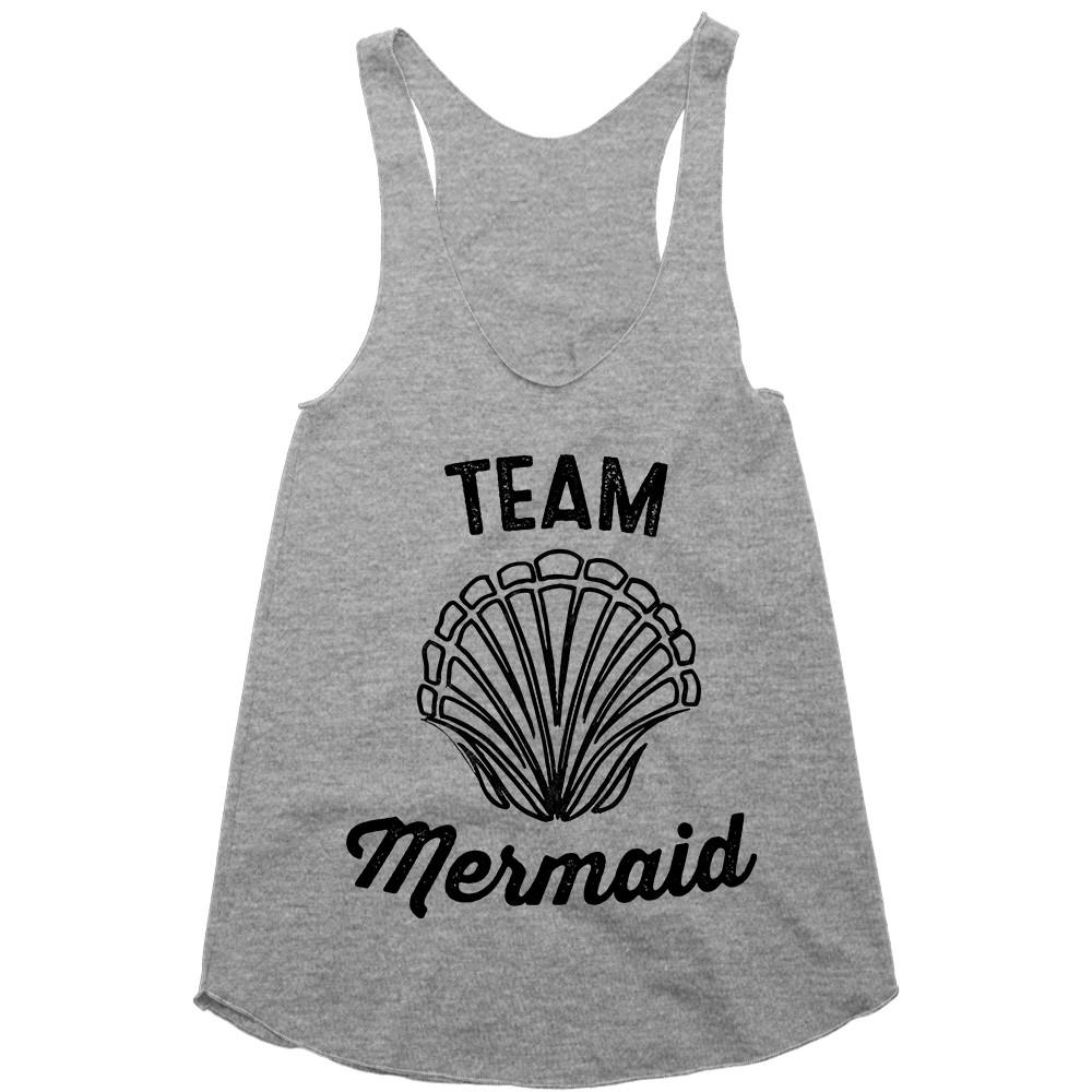 team mermaid racerback top shirt 