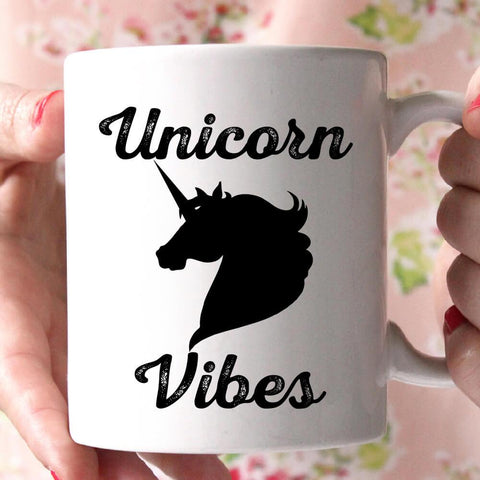unicorn vibers coffee mug - Shirtoopia