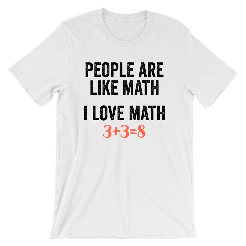 People are like math I love math