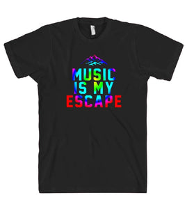 v music is my escape t shirt - Shirtoopia