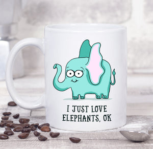 I just love elephants, ok MUG 🐘