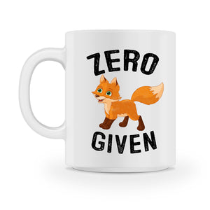 zero fox given coffee mug - Shirtoopia